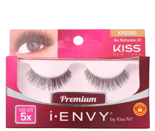 Kiss New York i-Envy Au Naturale 01 - Cílios Postiços   Kiss New York i-Envy Au Naturale 01 - Cílios Postiços