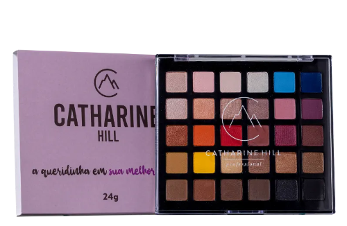 Catharine Hill Sombras Variadas 1017 - Paleta de Sombras 24g   Catharine Hill Sombras Variadas 1017 - Paleta de Sombras 24g